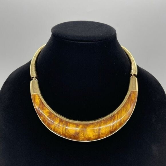 Chico’s 2side Bar Necklace in Gold Tone - Picture 2 of 5